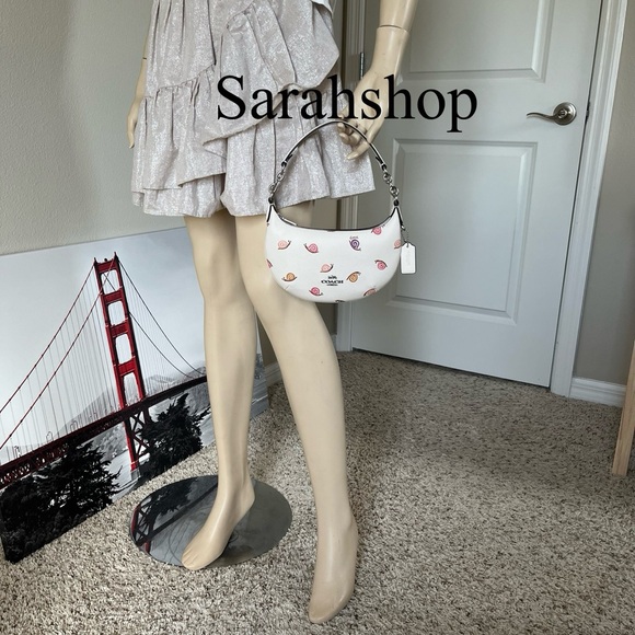 ✅Coach Mini Payton Hobo With Snail Print - Picture 9 of 13